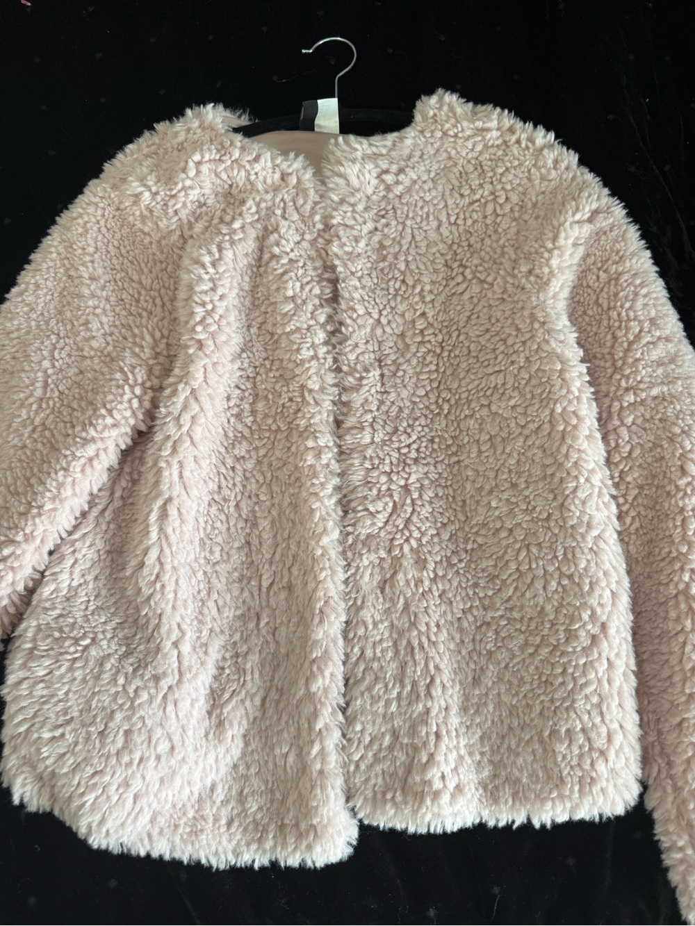 Divided Blush Pink Faux-Shearling Jacket